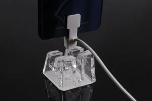 China COMER Mobile Phone Accessory Alarm controller Security Display Stand with charging cables wholesale