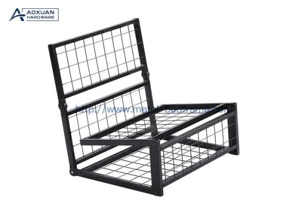 Quality Small Single Foldable 5.9ft Futon Sofa Bed Frame for sale