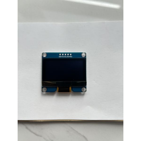 1.54 Inch PMOLED Display Module With PCBA 128X64 Resolution 120c/d IIC Interface
