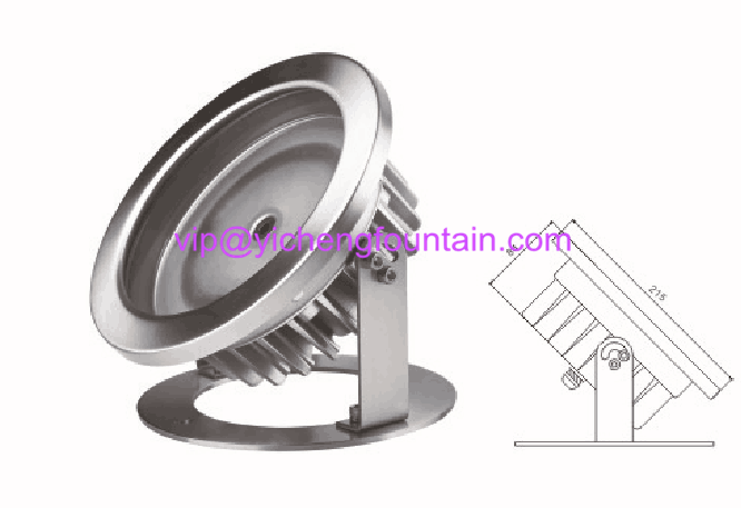 36W stand lights 36W Fully SS IP68 RGB Lighting