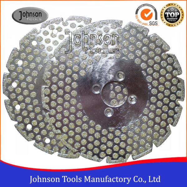Quality Double Side Dots Electroplated Diamond Tools For Marble / Granite Cutting for sale