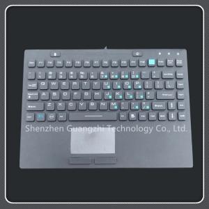 Usb Interface Silicone Rubber Keypad Washable Comfortable Handfeeling