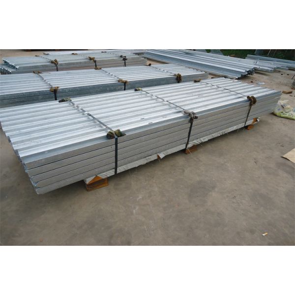 Factory Supply Hot DIP Galvanised Steel Palisade Fencing Easily Assembled For Steel Tower