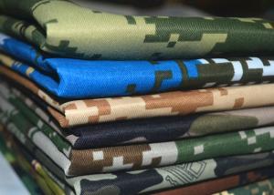 China Bright - Colored Twill Patterned Polyester Fabric Resistant Dirt Easy Cut wholesale