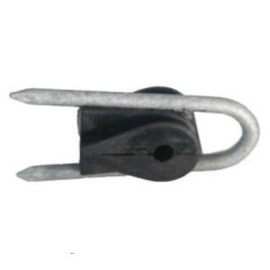 China 3.8mm Galvanized Steel Staple Wood Post Electric Fence Insulator on sale China 3.8mm Galvanized Steel Staple Wood Post Electric Fence Insulator on sale