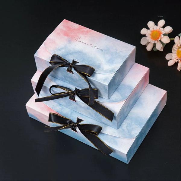 Quality Portable Carton Book Shape Rigid Paper Box Multipurpose Folding Storage Containers for sale