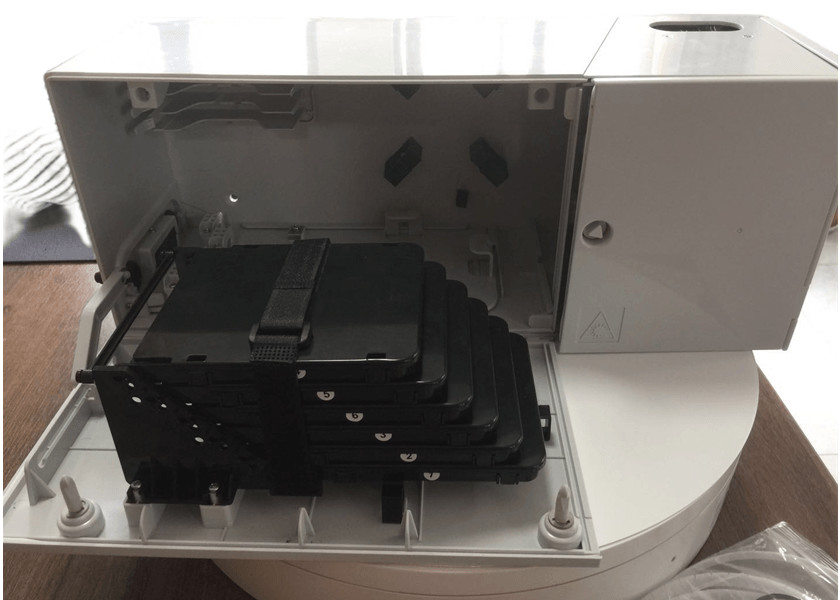 48 Core Fiber Termination Box SCAPC Adapters Ethernet Terminal Box 48 Splices