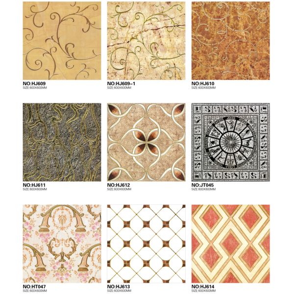 Golden Art Decorating Tiles