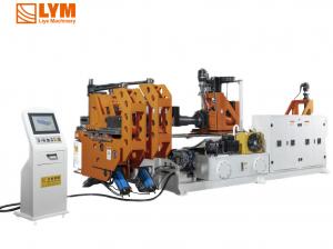 DW130CNC10A3S-T auto CNC pipe tube bending machine 5.5 inch pipe bender 10 axis with push bending