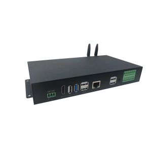 China Fanless Embedded Panel PC EMMC Industrial Embedded Box PC HDMI wholesale