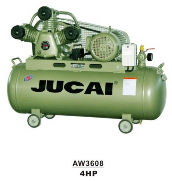 Quality 4hp 3kw 100L High Pressure Air Gas Piston Reciprocating Compressor for sale