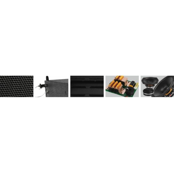 double 15 inch three way high quality professional line array speaker LA4825