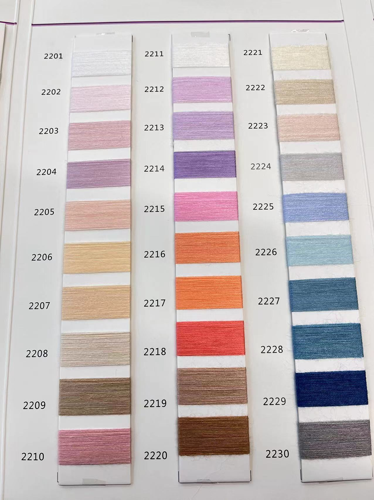 Core Spun Viscose Blend Yarn 50% Viscose 29% PBT 21% Nylon 28S/2 High Elasticity Sweater Yarn