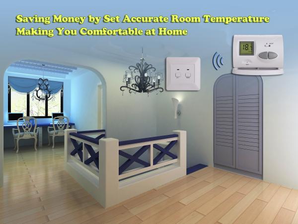 Quality Electronic Radiator Thermostat , Temperature Controller Thermostat for sale
