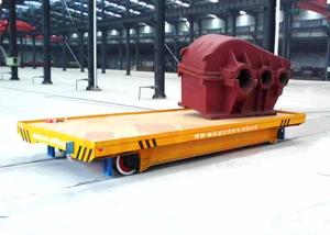 Shipyard apply electricity self-driven transfer cart on crane rail