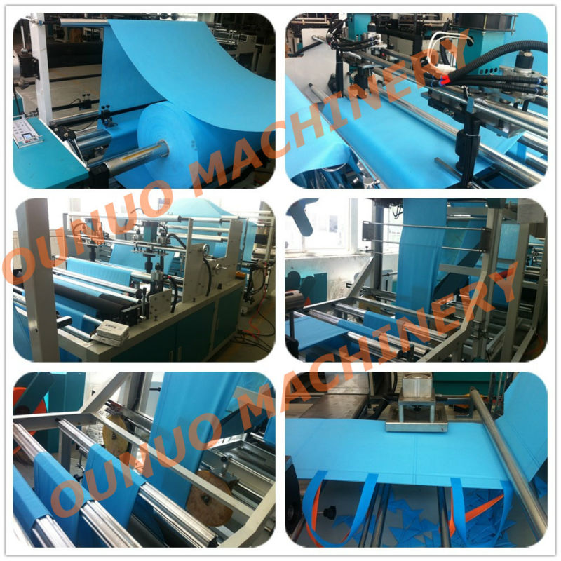 PP automatic non woven bag making machines / carry bag machine