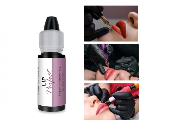 Organic Semi Permanent Makeup Pigments Microblading Lip Blush Color
