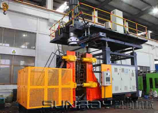 Automatic Plastic Blow Moulding Machine for Folding Table , 1 Year Guarantee