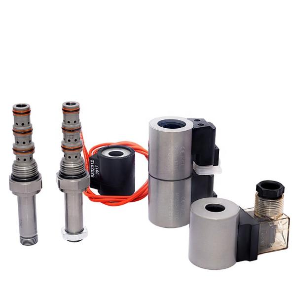 Quality Hydraforce 3 Position 4 Way Spool Solenoid Valve Double Coil for sale