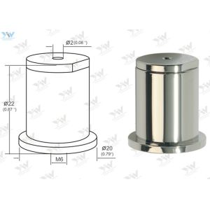 China Affordable Nickel Color Ceiling Hanging System Φ2.0 mm Cable Hole Diameter wholesale