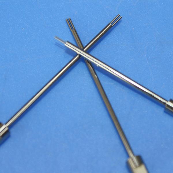 Quality High Precision Metal Ceramic Tungsten Carbide Double-Hole Insert Pin for sale