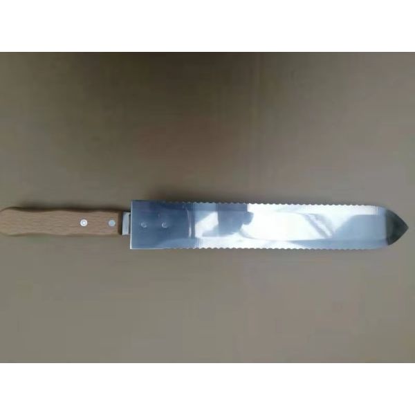 Durable SS Uncapping Knife With Wooden Handle Honey Uncapping Equipment