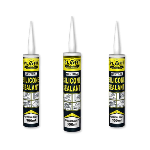 Quality Grey 310ml Waterproof Silicone Sealant Polyurethane Windshield Caulking Sealant for sale