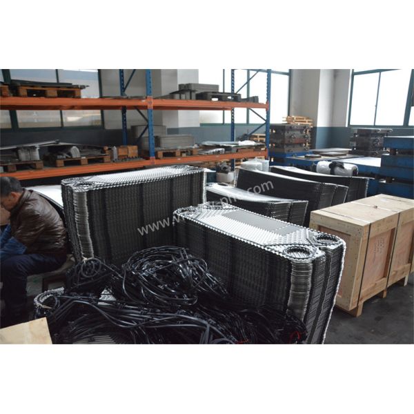 H17 Plate Type Heat Exchanger Components Industrial Titanium Material