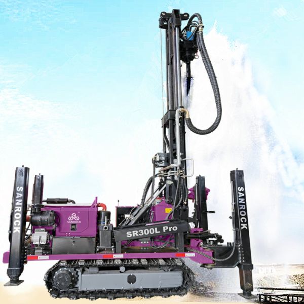 91KW Power Hydraulic Water Well Drilling Machine for Portable Rig