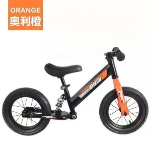 China OEM 2 Wheel Push Childrens Balance Bikes Shock Absorption wholesale