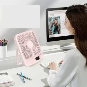 China Portable Mini Cooling Fan for Office Home Rechargeable Small Foldable Personal Table wholesale