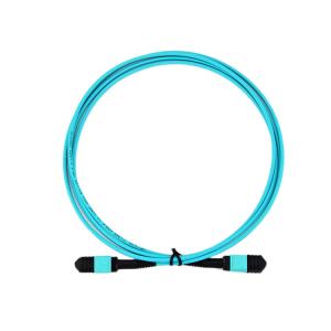 China OM3 Mtp MPO Patch Cord Cable on sale