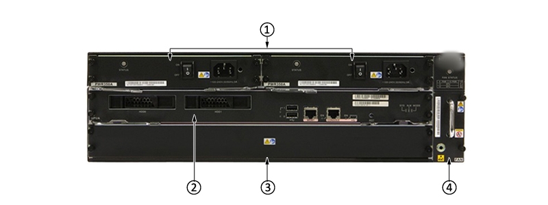 USG6650-AC USG6600 Series Firewall with 194 BTU/h Heat Dissipation and VPN Support