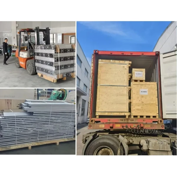 Self Closing Automatic Flood Barrier Stainless Steel Surface Treatment