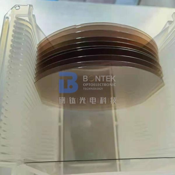 Quality 4'' Lithium Tantalate Wafer For High Frequency Broadband Filter Piezoelectric Transducer for sale