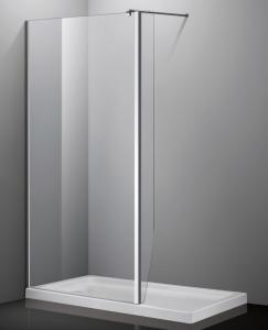 Rectangle Frameless Sliding Shower Doors 1200mm 8mm Glass