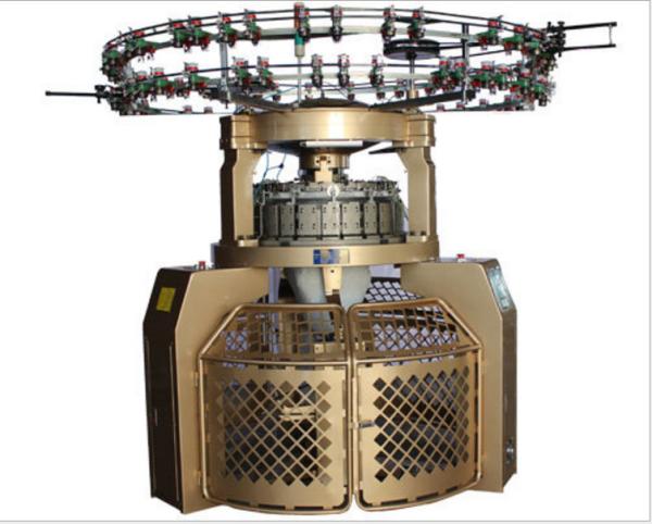 Quality Artificial Fur Industrial Circular Knitting Machines Full Computer Control Easy Operation for sale