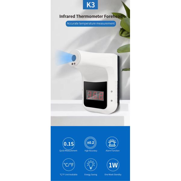 CE 10%RH USB Charging DC5V Temperature Sensor Thermometer