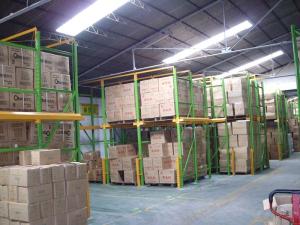 China Customized height Drive in warehouse pallet racking , steel racking system wholesale