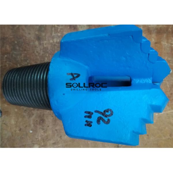 3 Three Four Blades Wings Step Drag Bits , Deep Rock Well Drilling Bits