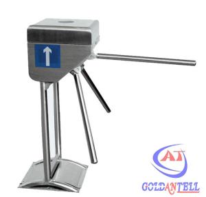 China Direction Display Effective Tripod Access System , Bus Coin turnstiles gates wholesale
