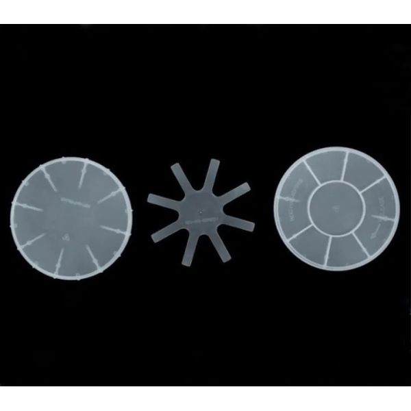 4" / 100mm Single Wafer Carrier Single Wafer Sample Box For Silicon Sapphire SiC Substrate