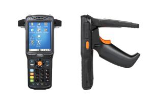 Asset Tracking Handheld UHF RFID Reader , Long Range UHF RFID Reader