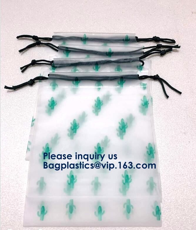Non-Toxic Odorless Clear Transparent PVC Slider Zipper Bag With Custom Logo,Frosted Translucent Pvc Slider Plastic Seale