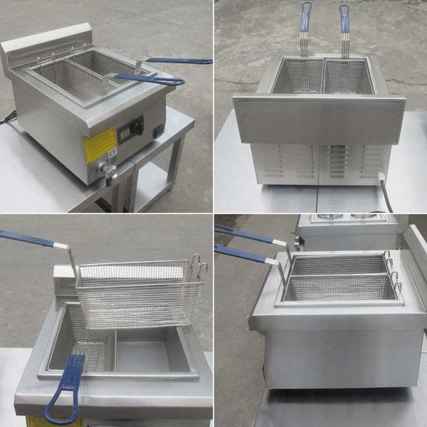 Commercial induction deep fryer for 2015 new style