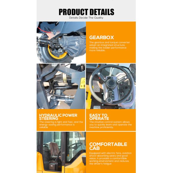 EPA CE 2.5t Articulated Small Mini Telescopic Boom Compacted Telehandler Price Wheel Loader for Sale Machine