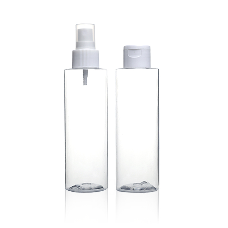 150ml Empty pet plastic hand sanitizer bottle transparent pump bottles