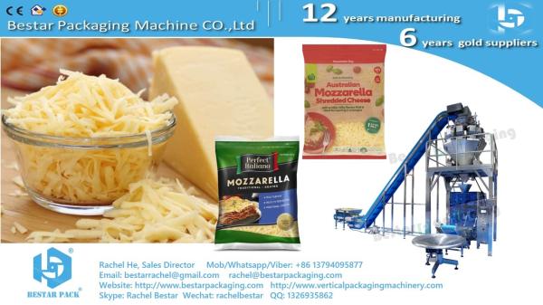 Quality Automatic packing machine for shredded cheese 500g pouch BSTV-650AZ for sale