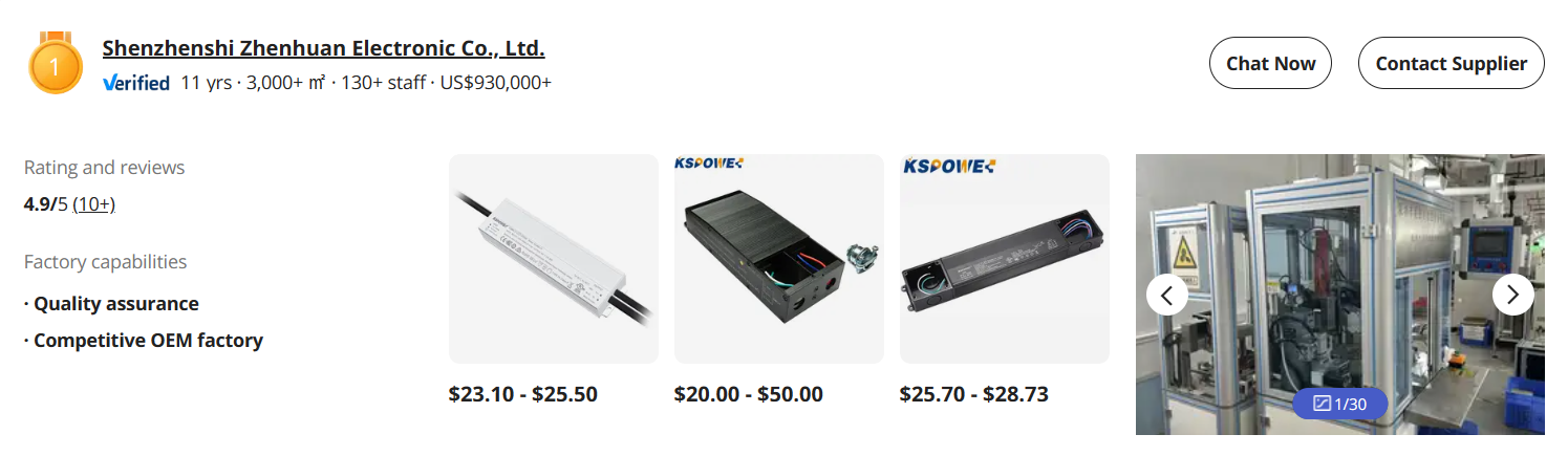 IP65 80W 12V Safe Junction Box Led Driver 5-1 For Pendants And Dimmable Lighting