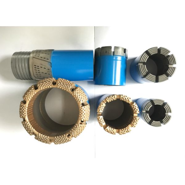 Face Discharge Profile Impregnated Diamond Core Bit High Performance Drilling